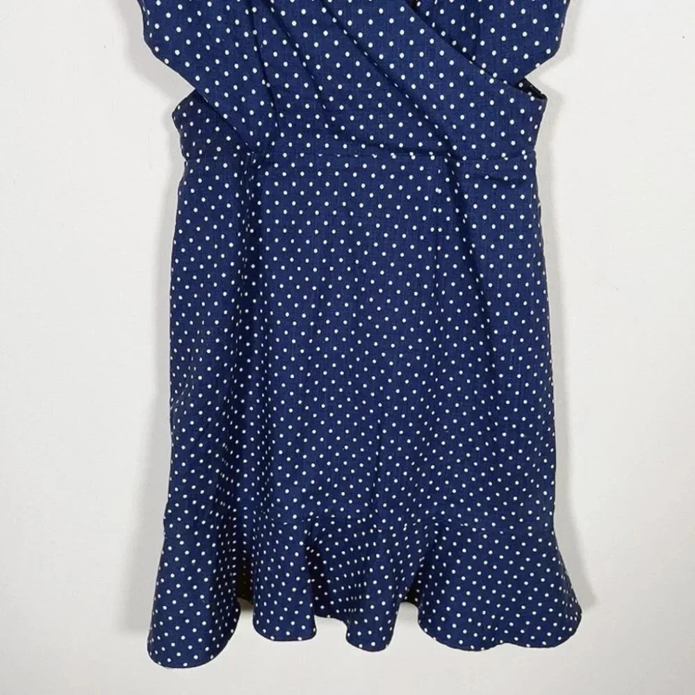 Anthropologie Greylin Cutoff Polka Dot Dress - Picture 6 of 12
